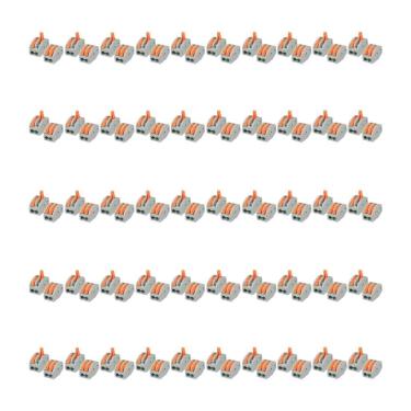 Imagem de 100X Conectores Emenda Derivação Rápida 2 Fios 2,5Mm Cmk412