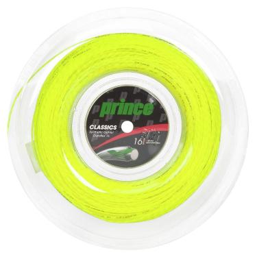 Imagem de Corda Prince Synthetic Gut Duraflex 16L 1.30mm Verde Limão Rolo com 200 metros