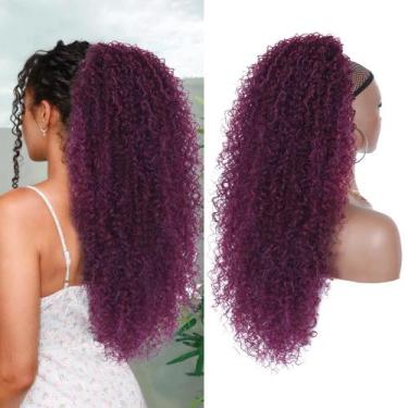 Imagem de Extensão de rabo de cavalo Alebery Drawstring de 27 polegadas Deep Cur