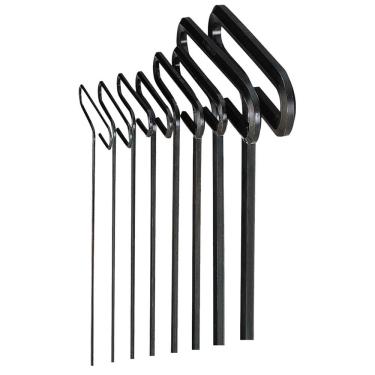 Imagem de Conjunto de chaves Hex T-Key Allen Eklind Tool 8 peças 15 cm SAE