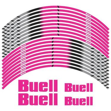 Imagem de Friso Adesivo Refletivo Buell - Alta Durabilidade e Proteção - Cromo S