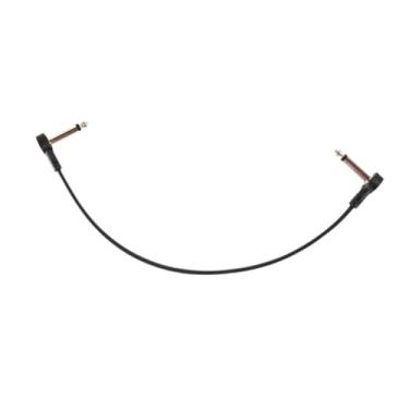 Imagem de Dynwave Cabo de conexão para pedal board profissional, resistente, prático, som nítido, multifuncional, cabo plano para pedal de efeitos, conector para