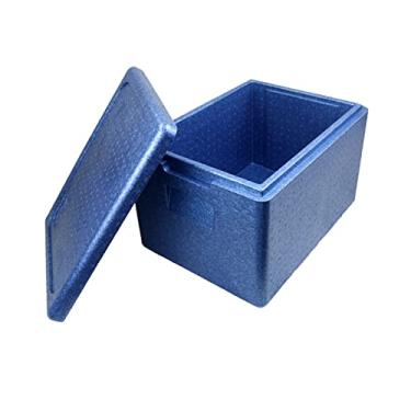 Imagem de Caixa térmica dobrável para acampamento, caixa de gelo portátil com isolamento para acampamento, pesca, caça, churrascos e atividades ao ar livre, 28 L