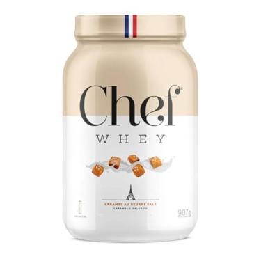 Imagem de Chef Whey Protein Zero Lactose 907g- Chef Whey (907g, Caramelo salgado)