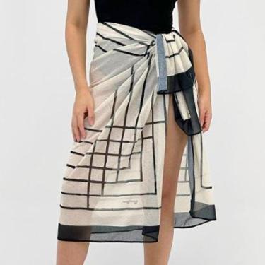 Imagem de Canga Bana Bana Estampada Feminina-Feminino