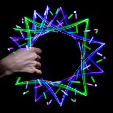Imagem de Spinning Orbit GloFX Pure Bliss multicolorido com 6 luzes LED