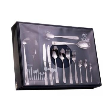 Imagem de Faqueiro 101 Peças De Aço Inox Pisa Wolff