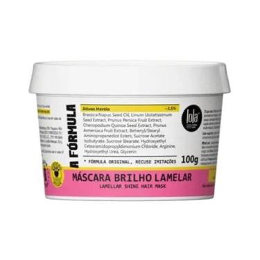 Imagem de Máscara Capilar A Fórmula Brilho Lamelar 100g Lola