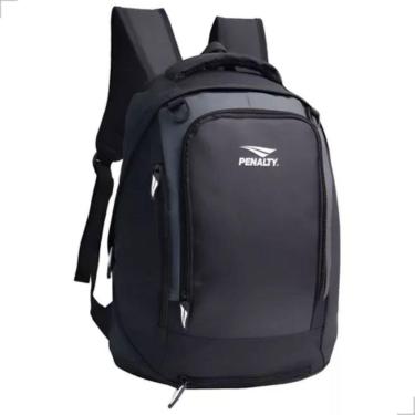 Imagem de Mochila Penalty Com Porta Bola Penalty 120 Preta Cinza