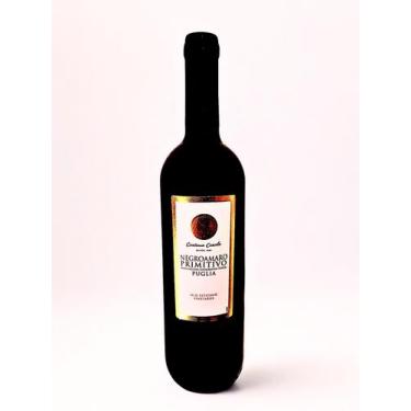 Imagem de VINHO TINTO ITALIANO NEGROAMARO-PRIMITIVO CONTESSA CAROLA 750ml