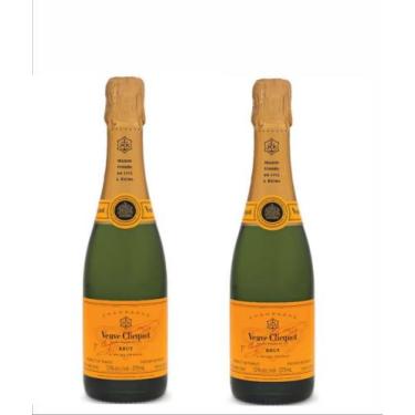 Imagem de Champagne veuve clicquot brut 375ml c/ 2 unidades