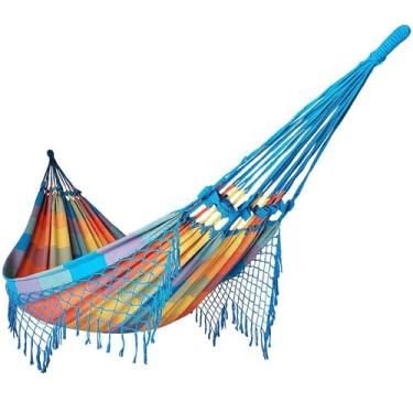 Imagem de Rede De Dormir Para Casal Balanço 3,80X1,50 M Várias Cores - Brianored