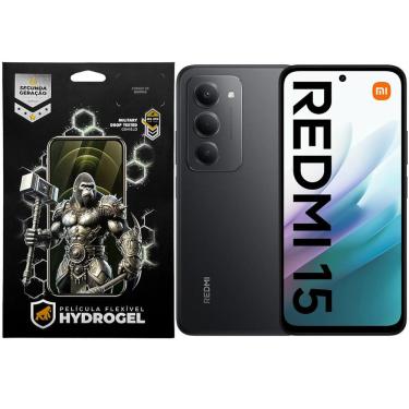 Imagem de Kit Película Frontal + Traseira para Xiaomi Redmi 15 - Proteção Completa - Gshield