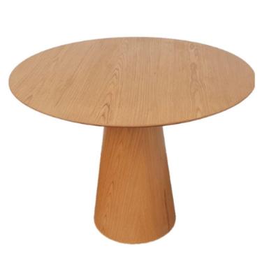 Imagem de Mesa De Jantar Cone 150 Cm Base Madeira Freijó Tampo Freijó Marrom