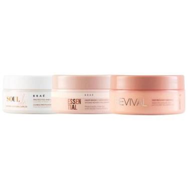 Imagem de Braé Kit Máscaras Cronograma Capilar 3x200g