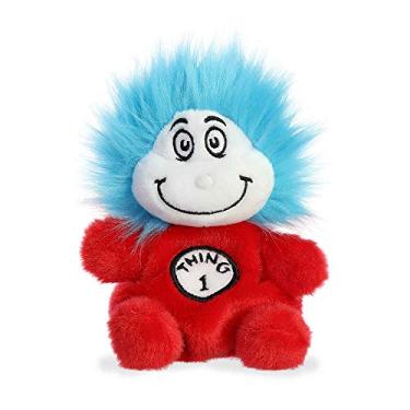 Imagem de Aurora® Whimsical Dr. Seuss™ Palm Pals™ Thing One Stuffed Animal - Magical Storytelling - Officially Licensed - Red 5 Inches