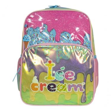 Imagem de Mochila Costas Escolar Up4you Petit Slime Sorvete Color