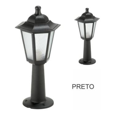 Imagem de Kit 2 Luminárias Chão Balizador Poste Jardim Colonial Pr 119 - Click I