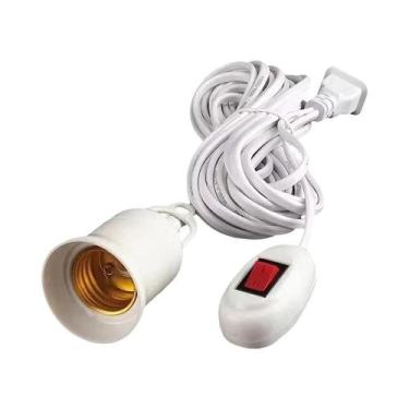 Imagem de Base De Lâmpada LED Universal De 2,3m-9,3m Com Interruptor Adaptador D