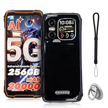 Imagem de NOUKAJU Capa para Blackview Xplore 1, capa protetora de TPU, antiqueda, absorção de choque, proteção abrangente, capa protetora para Blackview Xplore 1 (preto)