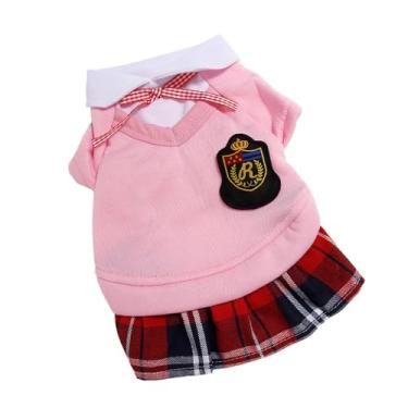 Imagem de Acouto Roupas Macias de Poliéster para Cães Universitários – Roupas Confortáveis ​​para Animais de Estimação, Uso Diário, Festas de Aniversário e Especiais para Deixar Seu Amigo Peludo e Adorável