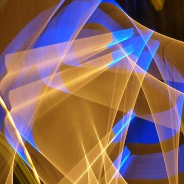 Imagem de Quadro Decorativo Vista de Baixo com Balões Coloridos Arte Moderna Para Sala Quarto Escritório 30x30cm