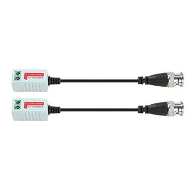 Imagem de 2 Pces Portátil HD-CVI/hdvi/ahd Vídeo Passivo Balun Transceptor Cabo Torcido Transmissor Acessório de Vigilância Em Casa