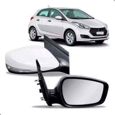Imagem de Retrovisor Externo Hb20 2012 a 2019 Eletrico Retratil - SP ACESSÓRIOS,