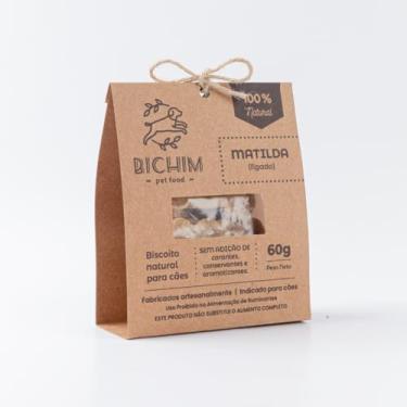 Imagem de Biscoito Natural para Cães - Fígado Matilda - 60g | Bichim Pet Food