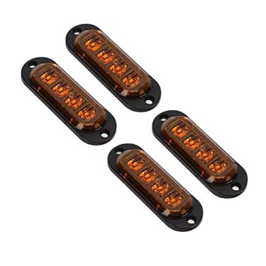 Imagem de Kavolet Luzes Laterais de Alto Brilho para Caminhões, Luz Estroboscópica (Amarelo)