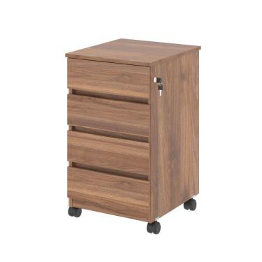 Imagem de Gaveteiro Com 4 Gavetas Chelsea Noce