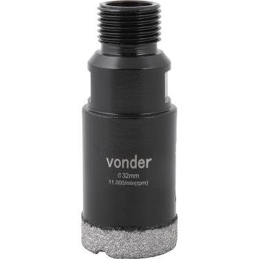 Imagem de Serra Copo Diamantada Para Esmerilhadeira 32 Mm Vonder