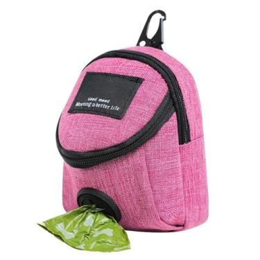 Imagem de Bolsa de tratamento para cães Bolsa para treinamento para cães Bolsa para treinamento para cães Bolsa para tratamento de cães Pet Dog Food Bowl Bolsa para cães Treinamento para filhotes clicker Bolsa para petiscos com clipe Suprimentos de treinamento profissional para cães