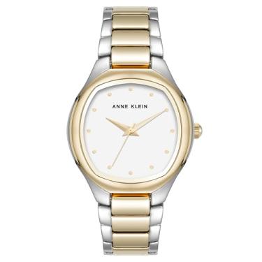 Imagem de Anne Klein Relógio de pulseira feminino, Dourado