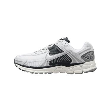 Imagem de Nike Tênis de corrida feminino Zoom Vomero 5, Branco/Azul Marinho/Vela/Prata Metálica, 34
