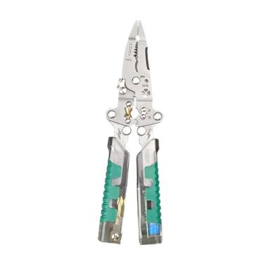 Imagem de RNXRZANK Alicate Multifuncional para Decapagem E Corte de Fios, Ferramenta Fácil de Usar para Cortar E Desencapar Cabos, 22cm