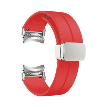 Imagem de Pulseira Magnética De Silicone Para Samsung Galaxy Watch, Faixa Esport