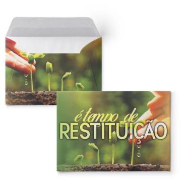 Imagem de Envelope Colado Restituição - 100 Unidades de Papel Offset 70g - no-br