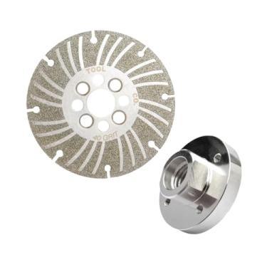 Imagem de harayaa Disco de desbaste para esmerilhadeira angular, acessório multifuncional de alta resistência para substituição de discos de desbaste em metal, cimento, 5inch