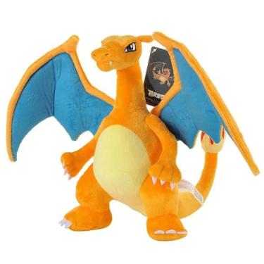 Imagem de Brinquedo De Pelúcia Charizard Brilhante De 12 Polegadas, Animal De Es