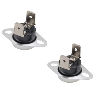 Imagem de 2 peças DC47-00016A máquina de secagem termostato fusível térmico para secadores Samsung e Kenmore - substitui AP4201716 PS4204984 AP4201894 PS4205213