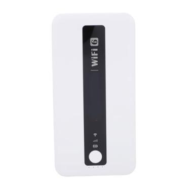 Imagem de ASHATA Roteador WiFi 4G LTE, Ponto de Acesso WiFi Portátil Com Bateria de 8000mAh e Carregamento USB, Suporta 10 Dispositivos, Com Slot para Cartão SIM, para Viagens na Europa Ásia