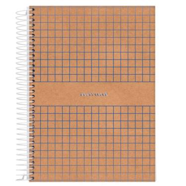 Imagem de Caderno Espiral Universitário Capa Dura 1 Matéria 80fls Kraft Color Jandaia Estampa 11