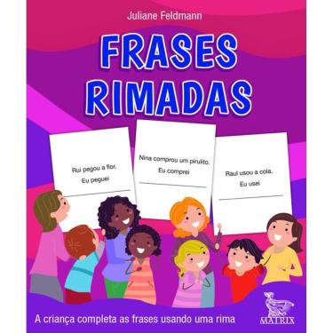 Imagem de Frases rimadas: A criança completas as frases usando uma rima