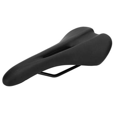 Imagem de Pissente Bicicleta Cushion Bicycle Saddle Cycling Top para Road Mountain Fixer Gear Bikes Com Design Oco Conforto à Prova de Choque Ergonômico Hollow (BLACK)