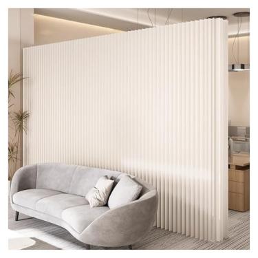 Imagem de Room divider Divisória de Ambientes Moderna, Biombo Dobrável Decorativo Independente para Quarto, Escritório, Restaurante, Divisórias de Parede em Vidro(1-2X2.4M)