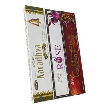 Imagem de Kit 3 Incensos Indianos Massala Luxo - Relaxamento