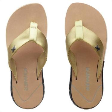 Imagem de Sandália Kenner Rakka, 43, Bege, Dourado