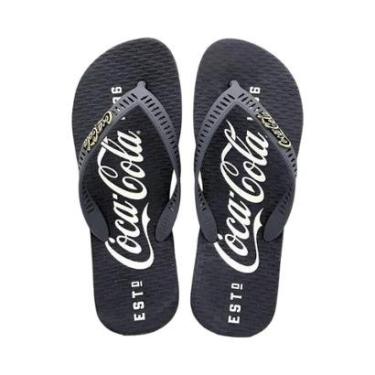 Imagem de Chinelo Sandalia Coca Cola 1886 Original Masculino-Masculino