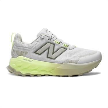 Imagem de Tênis New Balance Fresh Foam Garoé V2 Feminino (Cinza/Verde, BR, Adulto, Numérico, 34)